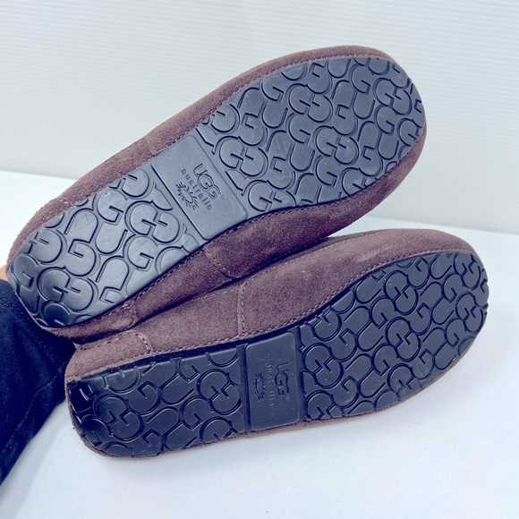 UGG**Ascot Brown Suede Unisex Slippers**US 4 $95 - Picture 7 of 7